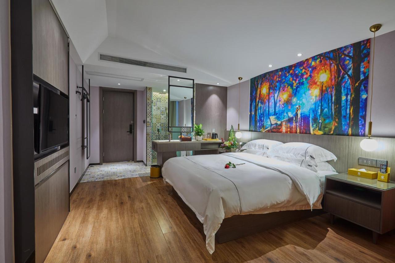 Yiwu Boman Boutique Hotel ภายนอก รูปภาพ